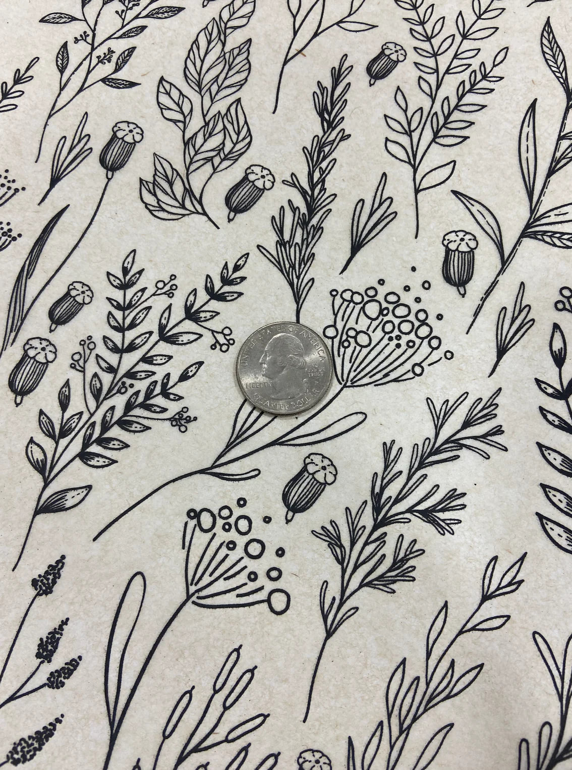 Papel Transfer Underglaze  con Diseño - Negro