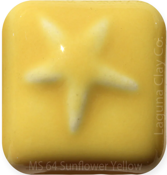 MS64 - Sunflower Yellow Glaze