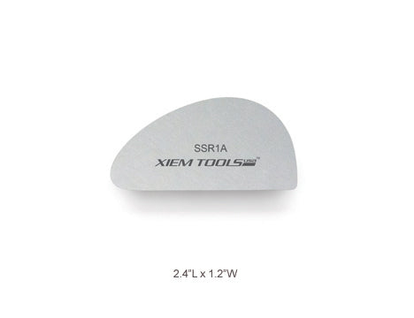 SSR1A - Riñón de Metal Liso 6 cm