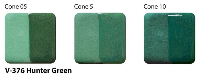 V-376 Hunter Green Velvet Underglaze