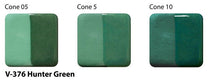 V-376 Hunter Green Velvet Underglaze