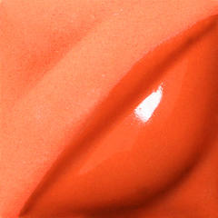 V-389 Flame Orange Velvet Underglaze