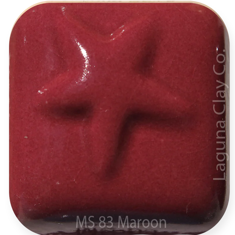 MS-83 Maroon Glaze