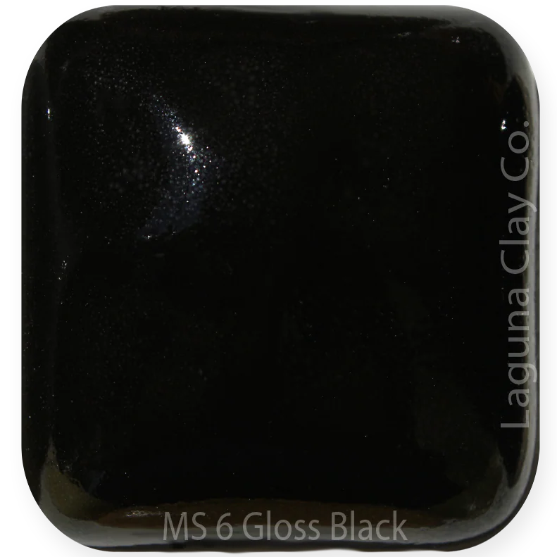 MS-6 - Gloss Black Glaze