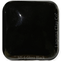 MS-6 - Gloss Black Glaze