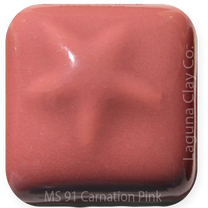 MS-91 Carnation Pink Glaze