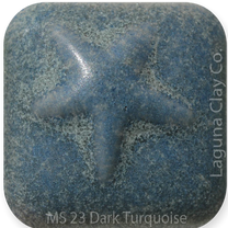 MS-23 - Dark Turquoise Matte Glaze
