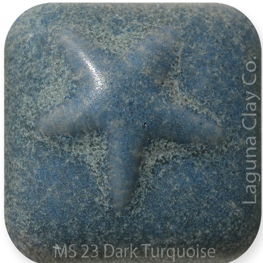 MS23 - Dark Turquoise Matte Glaze