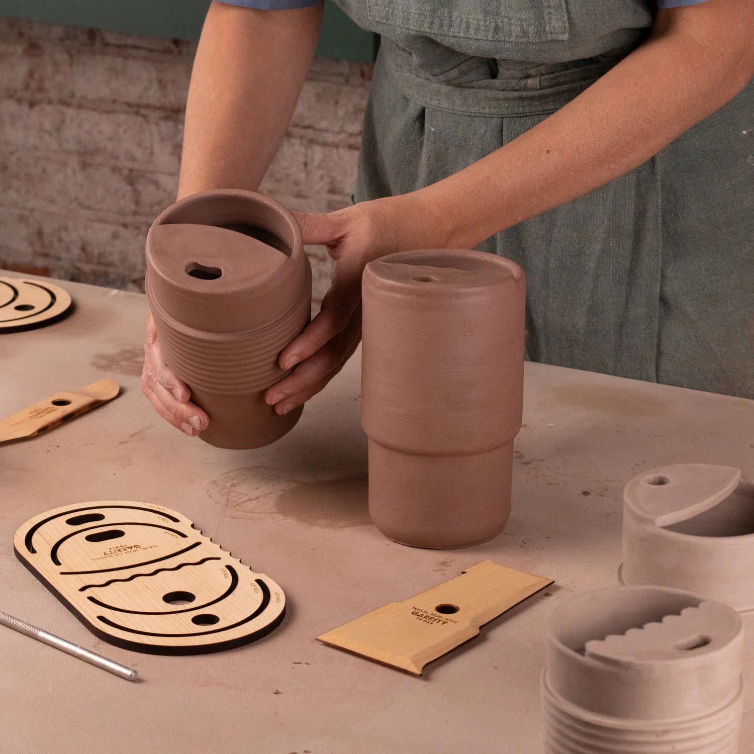 Stencil Travel Mug Lid - Garrity Tools