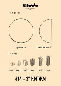 614 - 3" - Horno Eléctrico para Cerámica