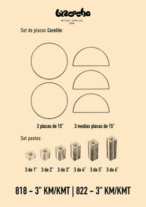 822 - 3" - Horno Eléctrico para Cerámica