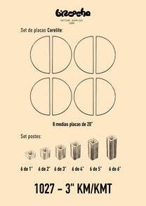 1027- 3" - Horno Eléctrico para Cerámica