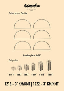 1222 - 3" - Horno Eléctrico para Cerámica