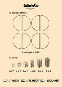 1227 - 3" PK - Horno eléctrico para Cerámica
