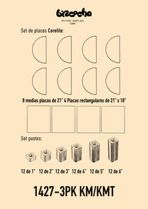 1427-3″ PK - Horno Eléctrico para Cerámica