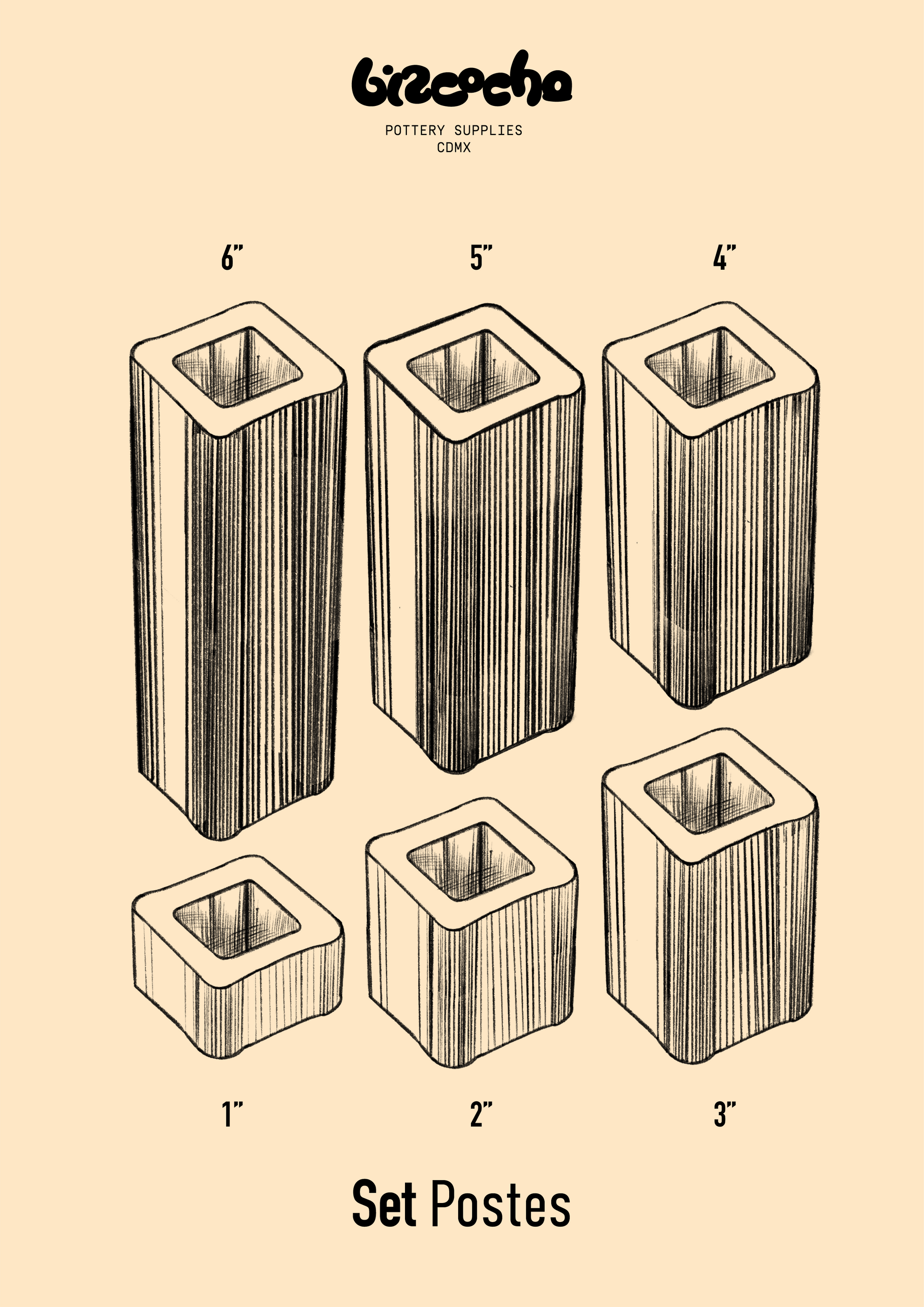 Kit de Placas y Postes para Hornos Eléctricos Skutt KM/KMT