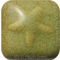 MS-51 - Pippin Green Matte Glaze