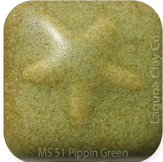 MS51 - Pippin Green Matte Glaze