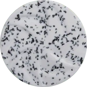 SC001H - Snow White Speckled Café Color H Glaze