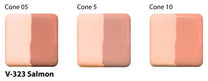 V-323 Salmon Velvet Underglaze