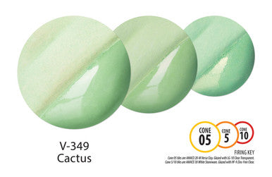 V-349 Cactus Velvet Underglaze