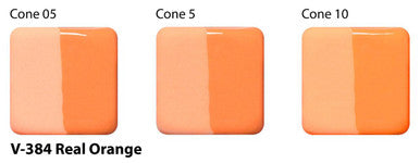 V-384 Real Orange Velvet Underglaze