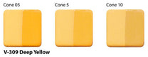 V-309 - Deep Yellow Velvet Underglaze