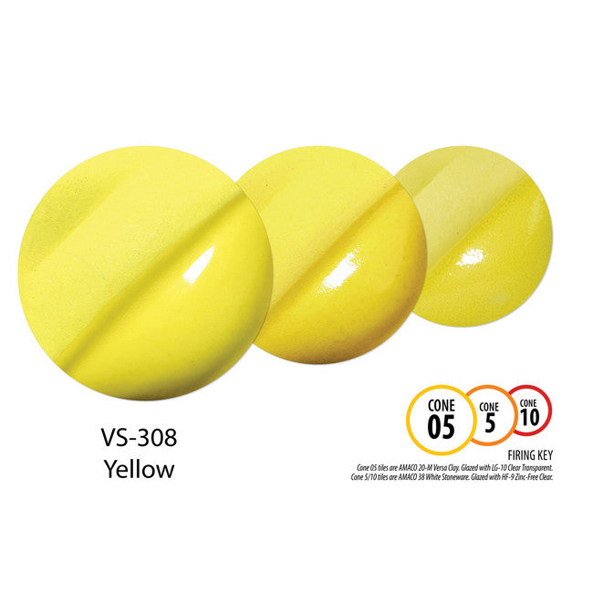 VS-308 Yellow Velvet Sprayz Underglaze