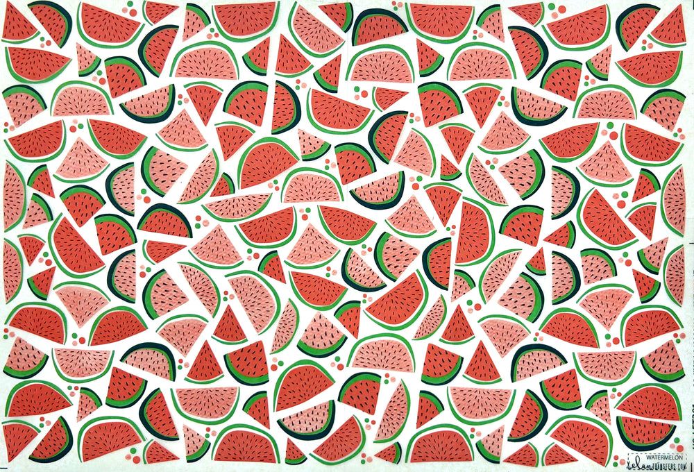 Papel Transfer Underglaze con Diseño - Colores
