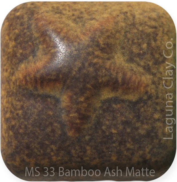 MS33 - Bamboo Ash Matte Glaze