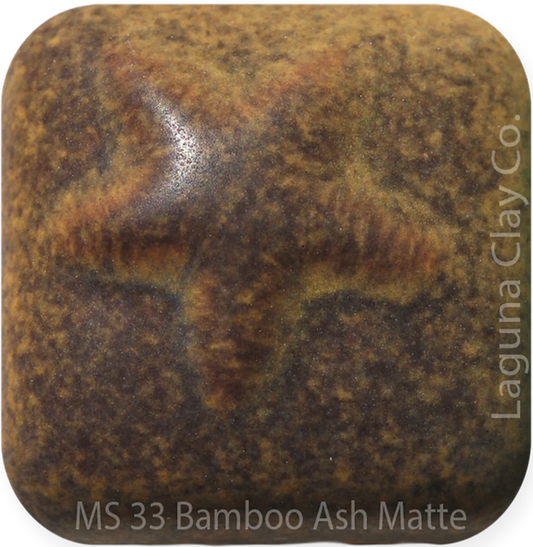 MS33 - Bamboo Ash Matte Glaze