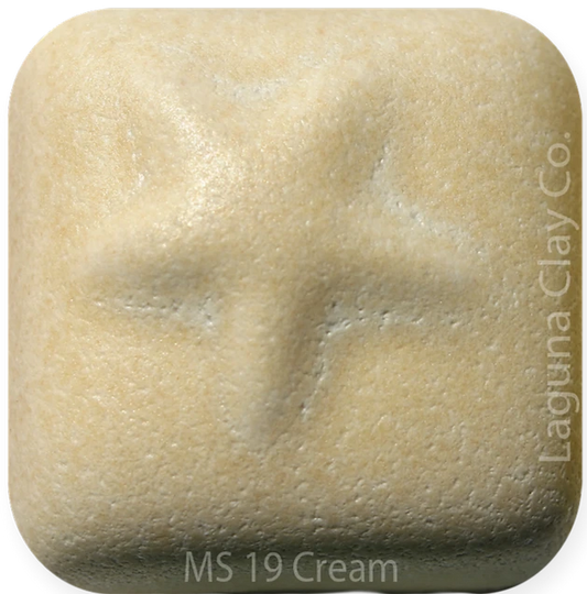 MS19 - Cream Matte Glaze