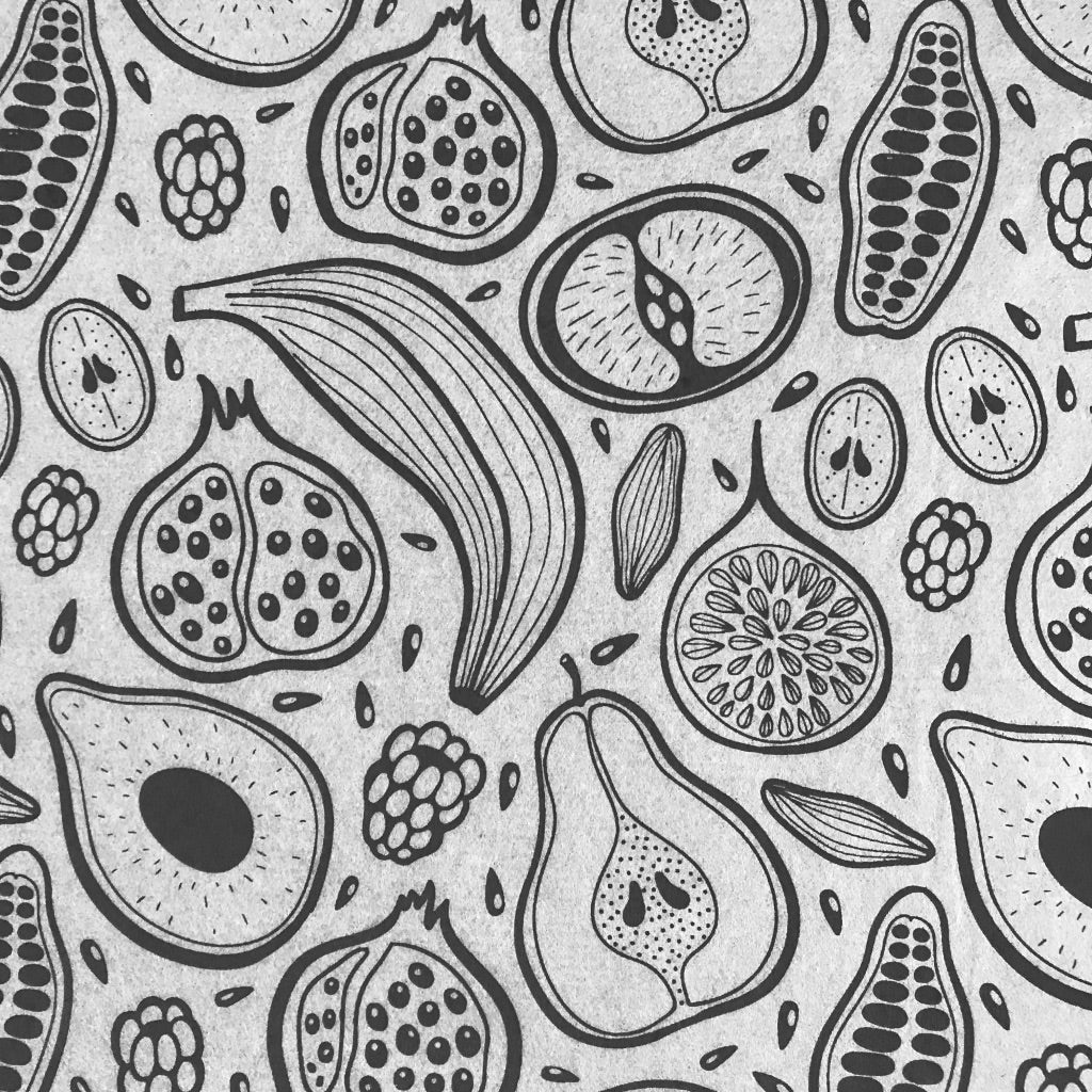 Papel Transfer Underglaze  con Diseño - Negro