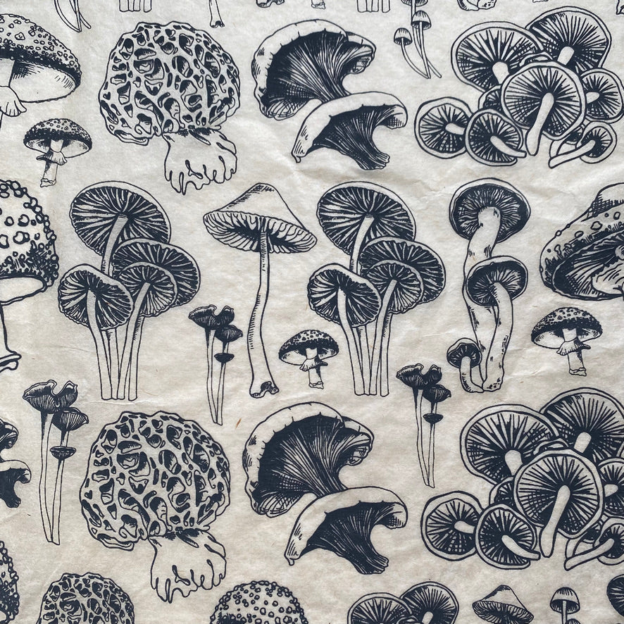 Papel Transfer Underglaze  con Diseño - Negro