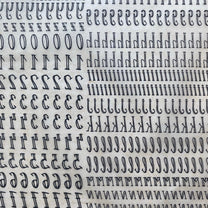 Papel Transfer Underglaze  con Diseño - Negro