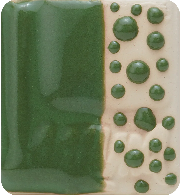 MS-313- Green Versa 5 Glaze