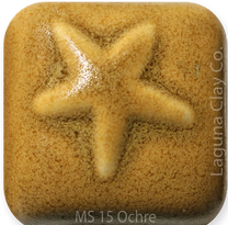 MS-15 - Ochre Matte Glaze