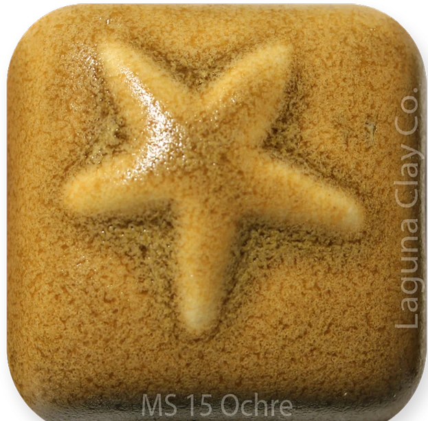 MS-15 - Ochre Matte Glaze