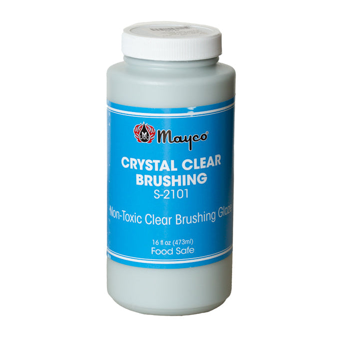 S-2101 Esmalte Transparente Brilloso Baja Temperatura - Mayco Crystal Clear Glaze